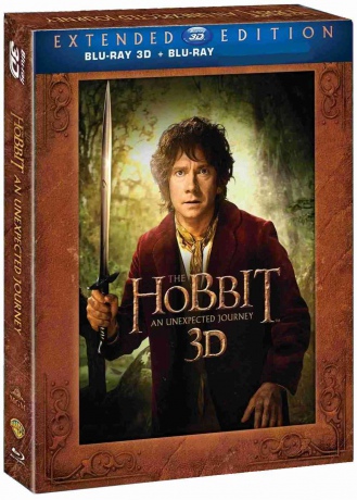 Hobbit: Niezwykła Podróż 3D (wydanie rozszerzone) [2xBlu-Ray 3D]+[3xBlu-Ray]