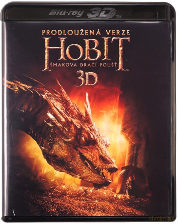Hobbit: Pustkowie Smauga (wydanie rozszerzone) [2xBlu-Ray 3D]+[3xBlu-Ray