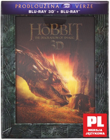 Hobbit: Pustkowie Smauga (wydanie rozszerzone) [2xBlu-Ray 3D]+[3xBlu-Ray