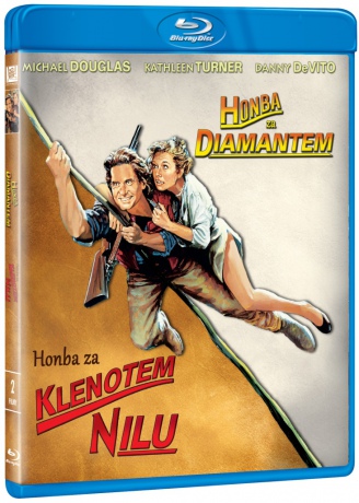 Miłość, szmaragd i krokodyl / Klejnot Nilu [2xBlu-Ray]