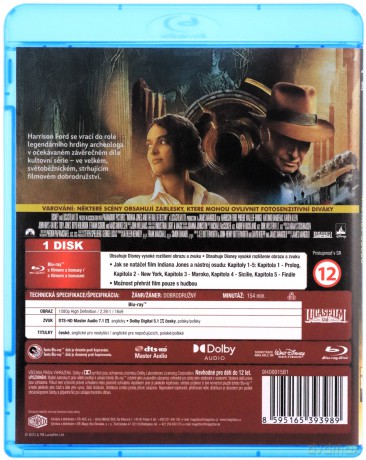 Indiana Jones i artefakt przeznaczenia [Blu-Ray]