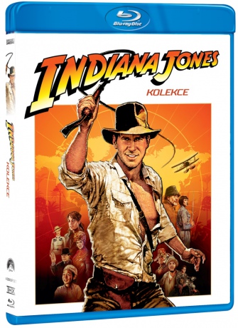 Indiana Jones 1- 4 Kolekcja [4xBlu-Ray]
