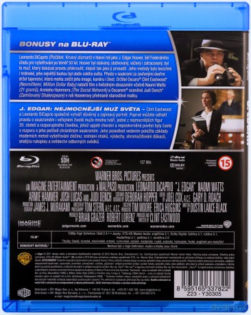 J. Edgar [Blu-Ray]