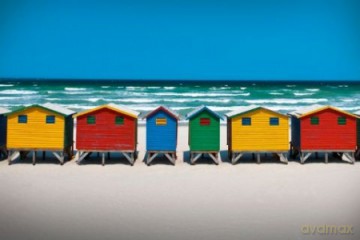 Beach Huts [PLAKAT]