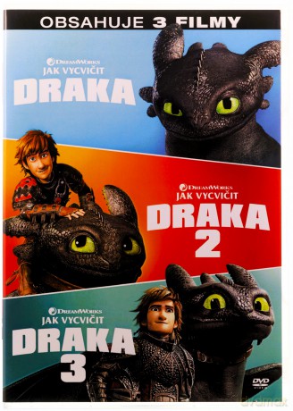 How to Train Your Dragon 1-3 (Jak wytresować smoka 1-3) [3DVD]