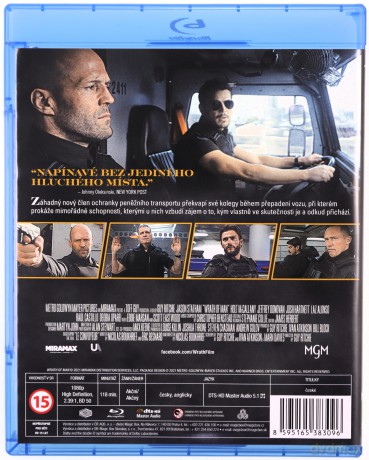 Wrath of Man (Jeden gniewny człowiek) [Blu-Ray]