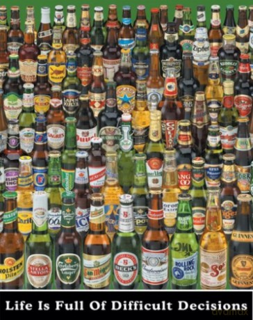 Beer Bottles (Trudne Decyzje) [PLAKAT]