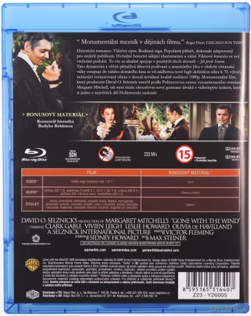 Przeminęło z wiatrem [Blu-Ray]