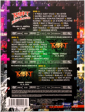 Kabát 2013-2015 [3DVD]+[CD]