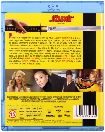 Kill Bill 1 / Kill Bill 2 kolekcja [2xBlu-Ray]