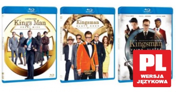 Kingsman:Tajne służby/ Złoty krąg/ Pierwsza misja [3xBlu-Ray]