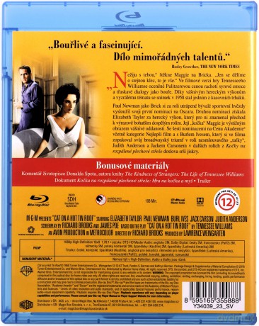 Kotka na gorącym blaszanym dachu (Cat on a Hot Tin Roof) [Blu-Ray]
