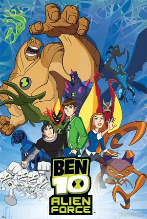 Ben 10 Alien Force Cast [PLAKAT]