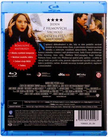 Contact (Kontakt) [Blu-Ray]