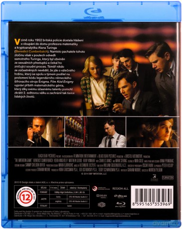 The Imitation Game (Gra tajemnic) [Blu-Ray]