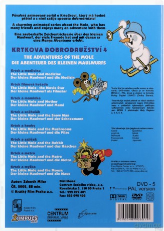 Przygody Krecika 4 [DVD]