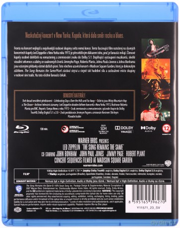 Led Zeppelin: The Song Remains the Same [Blu-Ray]