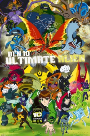 Ben 10 Ultimate Alien Cast [PLAKAT]