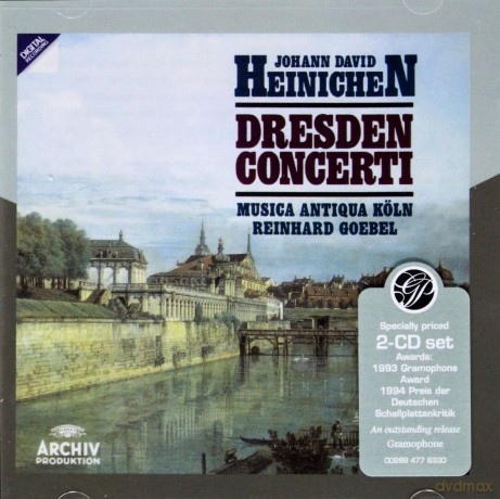 Musica Antiqua Koln: Heinichen:Dresden Concerti - Gramd Prix [2CD]