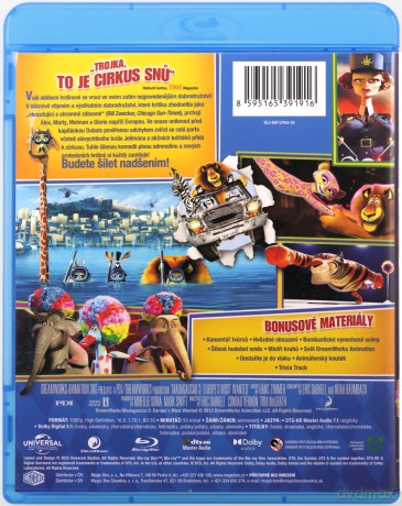 Madagaskar 3 [Blu-Ray]
