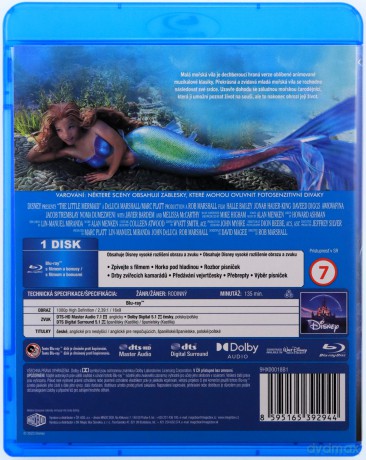 Mała Syrenka (The Little Mermaid) [Blu-Ray]