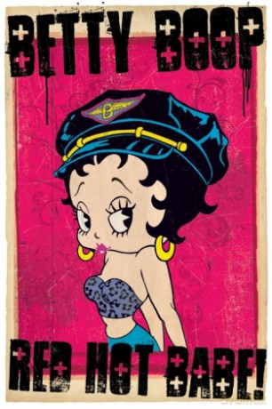 Betty Boop - Red Hot Babe [PLAKAT]