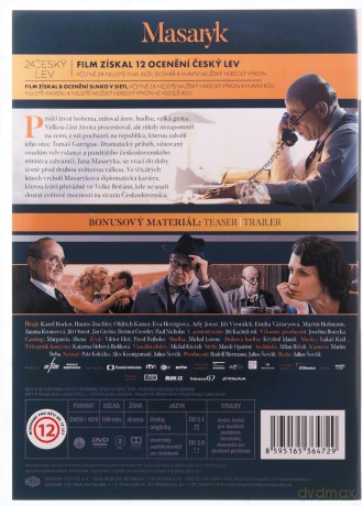 Masaryk (Masaryk. Cena pokoju) [DVD]