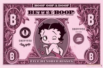 Betty Boop (Dollar) [PLAKAT]