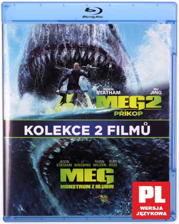 Meg / Meg 2: Głębia [2xBlu-Ray]