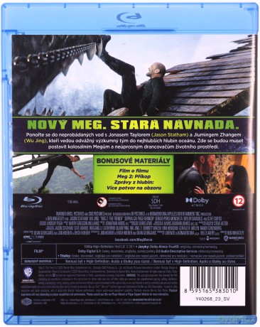 Meg 2: Głębia (Meg 2: The Trench) [Blu-Ray]