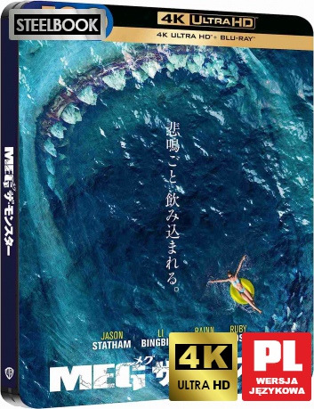 The Meg (steelbook) [Blu-Ray 4K]+[Blu-Ray]