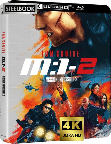 Mission: Impossible II (Mission: Impossible 2) (steelbook) [Blu-Ray 4K]+[Blu-Ray]