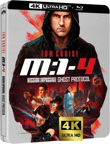 Mission: Impossible - Ghost Protocol (steelbook) [Blu-Ray 4K]+[Blu-Ray]