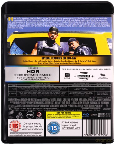 Bad Boys II [Blu-Ray 4K]+[Blu-Ray]