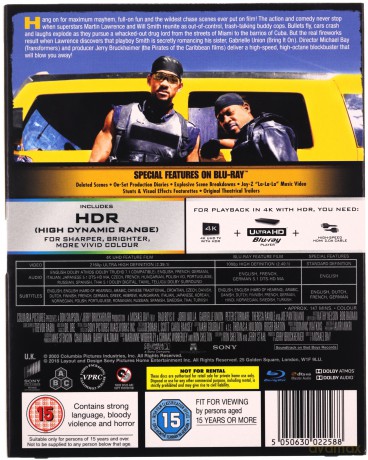 Bad Boys II [Blu-Ray 4K]+[Blu-Ray]