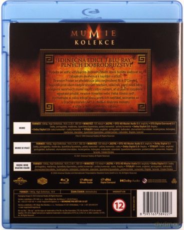 Mumia 1-3 [3xBlu-Ray]
