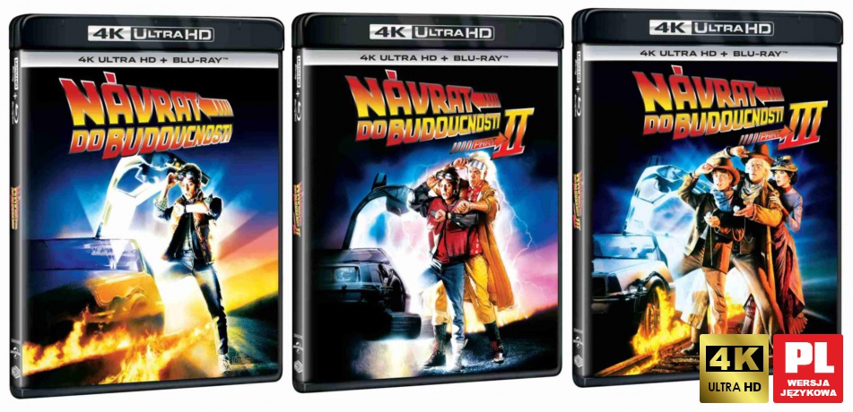 Powrót do przyszłości 1-3 [3xBlu-Ray 4K]+[3xBlu-Ray]