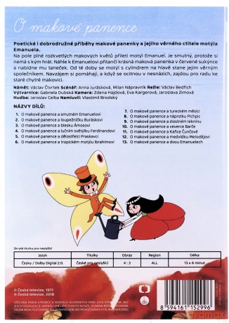 O Makové panence 1-13 (Makowa panienka) [2DVD]