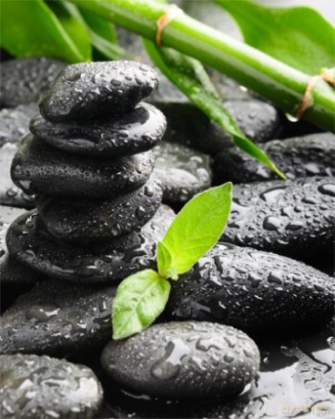 Black Zen Stones [PLAKAT]