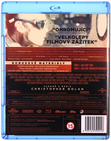 Oppenheimer [Blu-Ray]