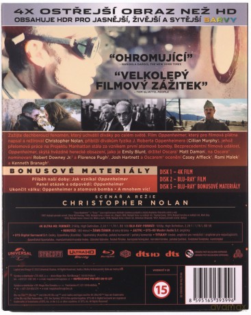 Oppenheimer [Blu-Ray 4K]+[2xBlu-Ray]
