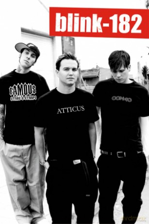 Blink 182 Black And White [PLAKAT]