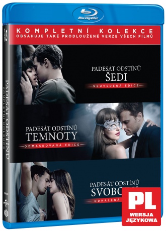 Pięćdziesiąt twarzy Greya 1-3 [3xBlu-Ray]