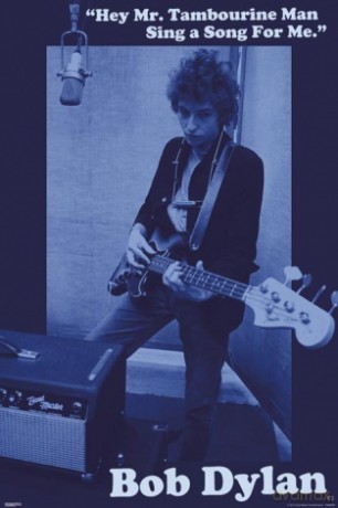Bob Dylan - Mr Tambourine Man [PLAKAT]