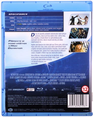 Piraci z Karaibów: Skrzynia umarlaka [Blu-Ray]