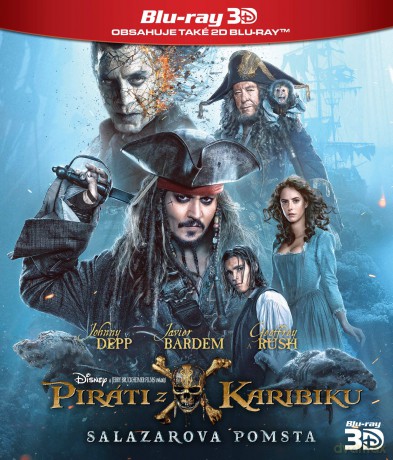 Pirates of the Caribbean: Dead Men Tell No Tales (Piraci z Karaibów: Zemsta Salazara) (Disney) [Blu-Ray 3D]+[Blu-Ray]