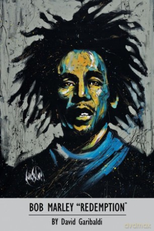Bob Marley (By David Garibaldi) [PLAKAT]