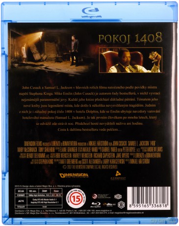 1408  (Pokój 1408) [Blu-Ray]