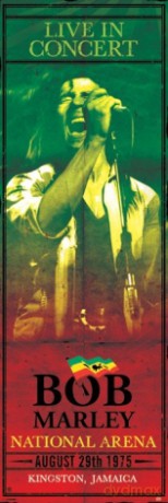 Bob Marley (Concert) - Rasta [PLAKAT]