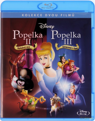 Cinderella II: Dreams Come True+ Cinderella III: A Twist in Time (Kopciuszek 2 Spełnione marzenia+Kopciuszek 3: Co by było gdyby...) [2xBlu-Ray]